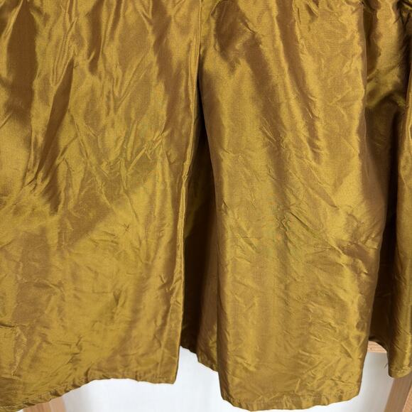 NWT Krista Larson Gold Button Up High Low Blouse / Jacket #1370 Size MED - Picture 4 of 6